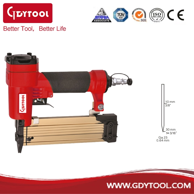 Ga. 23 Air Pin Nailer, 0.63mm Headless Pin Nail Gun, Professional Pneumatic Headless Micro Pin Nailer Ga. 23 Air Pinner Gdy-P630