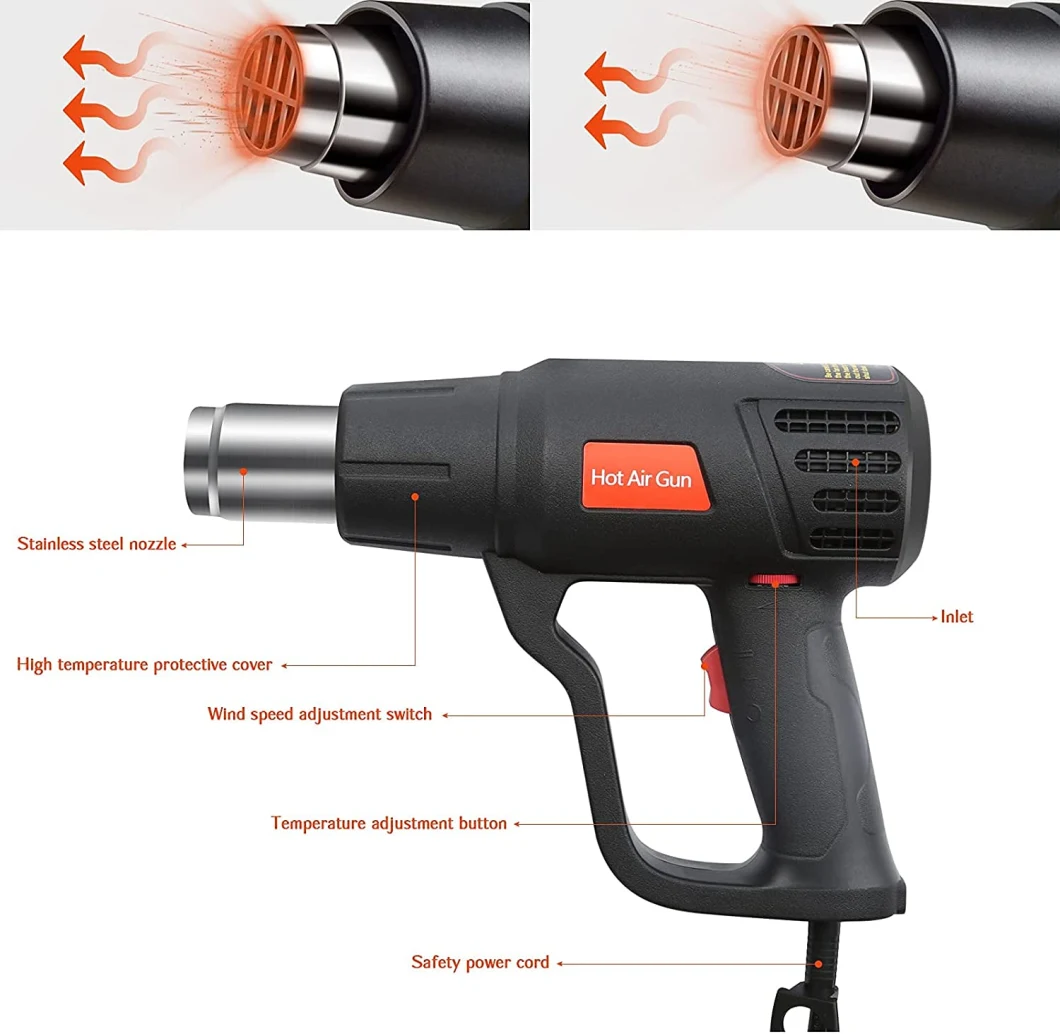 85b2 Wholesale Factory Direct Sale Hot Air Plastic Welder Stearnel Air Spray Power Tool Welder Gun 240V Hot Air Gun