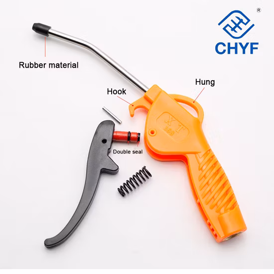 Airtoo100 mm 200 mm 300 mm lange Düse Hochdruck-komprimierte industrielle Reinigungswerkzeuge bläst Staub aus der Luft-Dusterblow-Pistole