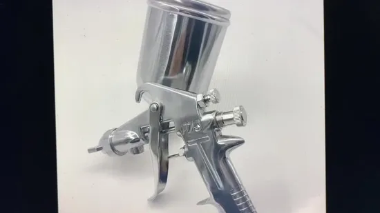 HVLP-Luft-Farbspritzpistole mit Schwerkraftzufuhr